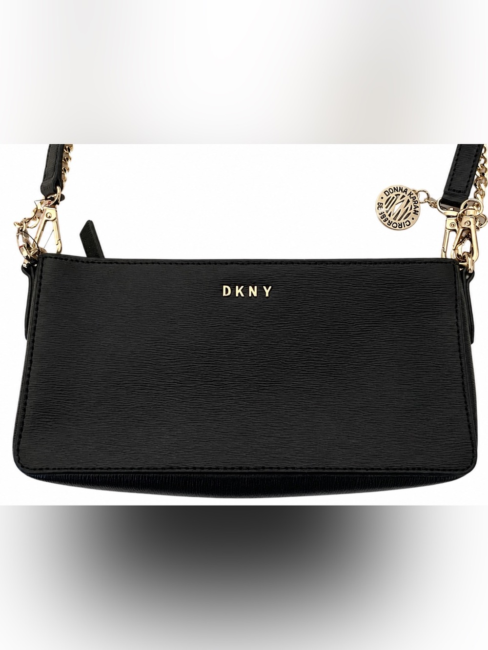 NEW DKNY Bryant Genuine Saffiano Leather Crossbody Purse